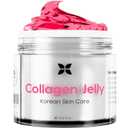 REVO Collagen Jelly  Korean Anti-Aging Plumping Formula with Hydrolyzed Collagen, Niacinamide, Hyaluronic Acid & Vitamin C  Skincare for Glass Glow Skin, Wrinkle Repair & Even Tone (3.52 Fl Oz)