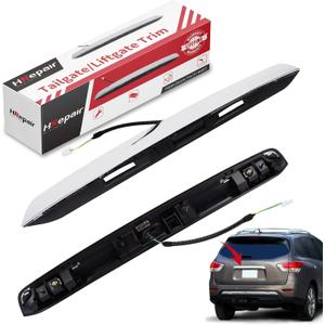 Chrome Tailgate Handle Garnish Finisher Molding,fits for 2013-2019 Nissan Pathfinder Liftgate Handle,Liftgate Trunk Opener,Liftgate Trim 90810-9PG0A