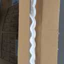 5 Pcs Dessert Table Display Set - 2 Pcs 3-Tier Dessert Display Stands & 3 Pcs Serving Tray - Dessert Trays Dessert Stands Treat Table Displays Set for Tea Parties,Birthdays & Baby Showers (White)