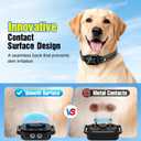 2 Pack Bark Collar, Smart Dog Bark Collar for Large Medium Small Dogs, Rechargeable Ultra-Light Training Collar with Beep Vibration, Anti Barking Device with 5-Level Sensitivity (Black)
