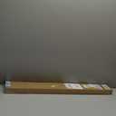 No Drill Blinds for Windows 1" Vinyl L-Shaped Slats Cordless Mini Blinds for Home, for Window Size 34.5" W  48" H White