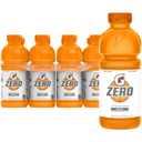 Gatorade Thirst Quencher Zero Sugar Sports Drink, Orange, 20oz Bottles, 8 Pack, Electrolytes for Rehydration (EXP 08/12/26)