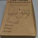 SuzziPad Chemo Gloves and Socks for Neuropathy, Cold Caps for Chemotherapy, Ideal for The Discomfort of Head, Hand, Feet, S/ M