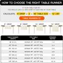 Artscope Black White Spooky Haunted House Tree Ghost Halloween Table Runner, Halloween Holiday Kitchen Dining Table Decoration for Fall Home Decor 13x48 Inch