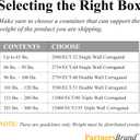 Partners Brand Corrugated Cardboard Boxes 17"L x 17"W x 6"H, Pack of 20, 200#/ECT-32 Kraft Material | Shipping, Packaging, Moving, Storage Box for Home or Business, Strong Wholesale Bulk Boxes