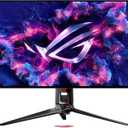 ASUS ROG Swift 32 4K OLED Gaming Monitor (PG32UCDP) - WOLED, Dual Mode (4K 240Hz, FHD 480Hz), 0.03ms, G-SYNC Compatible, Custom Heatsink, AI Gaming, 99% DCI-P3,True 10-bit, USB-C 90W