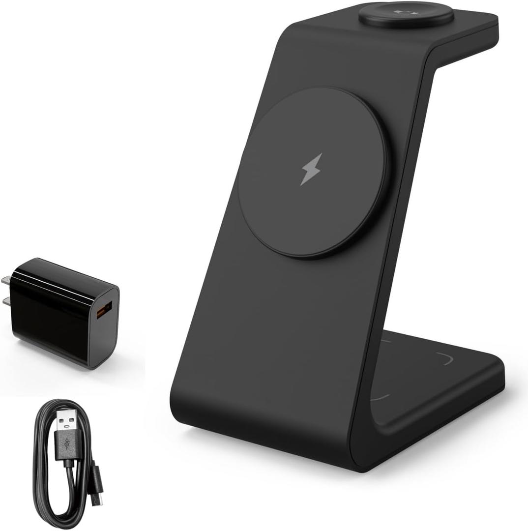 Wireless Charging Station (Black)