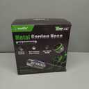 RAINPOINT 75 Foot Garden Hose - No-kink 304 Metal Garden with 10 mode Nozzle - Brass Connection, Swivel Handle, Flexible Hose,Lightweight, Puncture