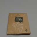 GREENZLA Kids Bamboo Toothbrushes, Natural Toothbrush Set, Soft Bristles, Durable Charcoal Wooden Brushes, Compostable Design for Toddlers and Children, 6 Pack