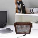 Wooden Piggy Bank for Kids Adult, Wooden Saving Money Piggy Bank for Girls and Boys Money Box Jar for Coin Cash, Reusable Money Box with Counting Target and Numbers to Check for Boys Girls