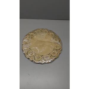 WYTAOHZL 120 Pieces Lace Paper Doilies for Tables 12 Inch Round Brown Paper Doilies for Food Cakes Desserts