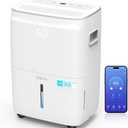 TABYIK 4500 Sq.Ft Most Efficient Energy Star 2025 Dehumidifier, Max 80 Pint/Day (Standard 60 Pint/Day) Smart WiFi Dehumidifier with Pump Drain Hose & Auto Humidity Control, for Basement, Home