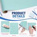 Breling 12 Rolls 47.2" x 12 ft Colored Bulletin Board Paper, Bright Color