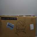 YADAQE Baby Bassinet, Baby Basinet Bedside Sleeper, Easy to Fold Portable Crib Side Bassinet 2025new Style Girl/boy bassinets (Dark Gray)