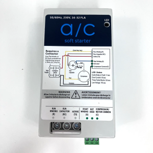 Air Conditioner Soft Start Module, Easy DIY Install, 50/60 Hz, 230V, 16-32 FLA