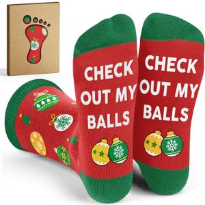 Crazy Socks, Funny Socks for Kids, Girls & Boys - Cool Gag gift - Christmas Gifts, Stocking Stuffers for Women, Men