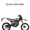Dirt Bike Foot Pegs for Surron Ultra Bee,Aluminum Alloy Color Nail Suron Pedals for Ultrabee Motorcycle,Wider Non-slip Ebike Rest Footpegs,Silver Body with Silver Spikes