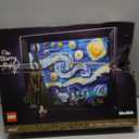 LEGO Ideas Vincent Van Gogh The Starry Night - Building Set for Adults, Ages 18+ - Beautifully Detailed Home Wall Art Decor - Gift for Men & Women - 21333