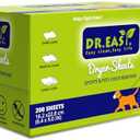 Dr.Easy SPORTS & PETS ODOR REMOVER Fruits Fresh Dryer Sheets,200 Sheets,PLANT&MINERAL-BASED FORMULA