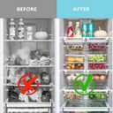 Fridge Egg Drawer Organizer Holder Trays for Refrigerator Egg Container (1 Pack)