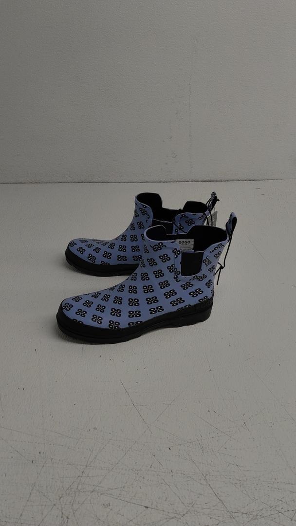 ShedRain GOGO Margot Mid Rubber/Print Lining Rainboot 9