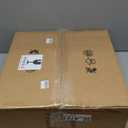 Ceiling Fans with Lights, 20'' Black Low Profile Ceiling Fan with Light, 3000K-6500K Dimmable LED Fan Light, APP Remote Control 6 Wind Speeds Fandelier Flush Mount Modern Ceiling Fans for Bedroom