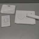 Makeup Mirror with Lights, 3 Color Lighting, Lighted Makeup Mirror, 10x 3X 2X Magnification, Vanity Mirror with 72LEDs, Touch Control, Dual Power Supply, Female Gift (White)