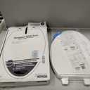 KOHLER 20110-0 Brevia, Slow Close Toilet Seat, Elongated Toilet Seat, Grip-Tight Bumpers Quick-Attach Hardware, White