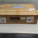 Ulif M2 Wall-Mounted Clothes Rack, Metal Closet System with 4 Expandable Hanger Rods and 5 Metal Shelves, Mount-on-Wall Clothing Storage Organizer in (70.8-102.3)" L x 14.5" D x 71.2" H, Gold