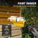 Paint Shaker, Spray Can Shaker for Reciprocating Saw, Fits Cans from 2 to 3 in Diameter
