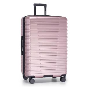 U.S. Traveler Boren Expandable Hardside Rugged Travel Luggage with 8 Spinner Wheels, Orchid, Checked-Large 30-Inch