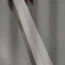 No Drill Cordless Pleated Fabric Shades, White, 29.5" W x 64" H