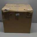 Plastic Containers for Organizing and Storage Bins for Closet, Kitchen, Office, Garage or Pantry Organization, Stackable Bins, Extra Large (14.8" x 16.5" x 7"), 4-Pack, Black