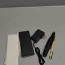 108 Pcs Engraving Tool Kit, Multi-Functional Electric Corded Micro Engraver Etching Pen DIY Rotary Tool for Jewelry Glass Wood Metal Plastic with Scriber, 82 Accessories and 24 Stencils - Black