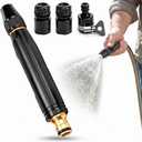 Home High-Pressure Car Wash Water Gun, 2026 Upgraded Car Wash Water Gun Garden Hose Sprayer, Adjustable Spray Patterns, for Watering Plants and Vegetables, and Car Washing (Pacifier Interface)