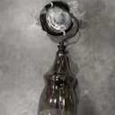 Modern Glass Pendant Light 5.11 in Light Grey Glass Shade Black Farmhouse Island Pendant Lights for Kitchen Pendant Lighting Over Sink Bedroom Dining Room