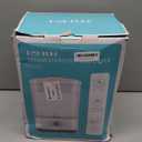 HAUTURE Bottle Sterilizer and Dryer, Esterilizador De Biberones, One-Dial Control Steam Baby Bottle Sterilizer for Baby Stuffs, Bottles & Breast Pump Accessories (White with click)