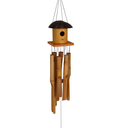 Bambeco 34in Birdhouse Bamboo Chime