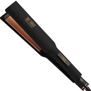 HOT TOOLS Professional Rose Gold Digital Extra Long Flat Iron, 1-1/2 inch (Black)