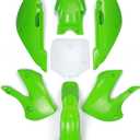 ABS Plastic Fender Fairing Body Work Kit Set For KLX110 2002-2013 KX-65 2000-2013 DRZ-110 2003-2005 Dirt Pit Bike