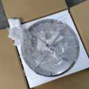 Depuley 3 Lights Modern Elegant Crystal Chandelier Lighting, K9 Ceiling Chandeliers Lights, Beaded Light Shade with Clear Acrylic Jewel Droplets, Flush Mount LED Ceiling Light for Dining Room, Bedroom and Living Room  