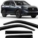 Rain Guards Compatible with Honda HRV 2023 2024 2025 2026 Black 4 PCS