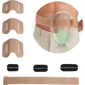 Stoma Shield, Colostomy Bag Covers, Stoma Guard, Ostomy Belt | Anti-Collision Sports Work Protection Shield, Ostomy Bag Cover for Women and Men, Compatible with Ostomy Bags
