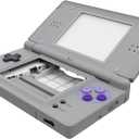 eXtremeRate Classic SNES Style Replacement Full Housing Shell for Nintendo DS Lite, Custom Handheld Console Case Cover with Buttons, Screen Lens for Nintendo DS Lite NDSL - Console Without