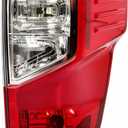 Right Tail Light Assembly Compatible with Titan XD 2016-2023 | Passenger Side Rear Brake Lamp Taillight 26550EZ23D NI2801213