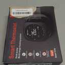 Smart Thermostat 3H/2C, WiFi Household Thermostat for Heat Pump and Conventional Multi-Stage System, Easy DIY Installation, Voice Control, Support Alexa and Google Home, C-Wire Required