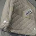 BAGSMART Travel Toiletry Bag, Large Capacity Cosmetic Bags for Women with Hanging Hook, Water-resistant for Toiletries Accessories Brushes Sponge, With Handle (Beige)