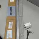 LazBlinds No Tools No Drill 1" Vinyl Mini Blinds, Cordless Blinds for Windows, Light Filtering Horizontal Window Blinds & Shades, 29" W x 48" H, Grey