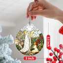 Christmas Ornaments, Christmas Tree Ornaments, Stained Glass Religious Ornament, Catholic Home Decor, Holiday Presents, Religious Gifts, Faith Gift for Christian, Gift Idea - Lady of Lourdes (Virgin Mary)