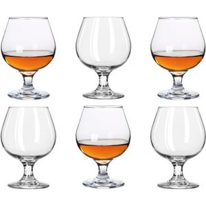 Srgeilzati Snifters 8.8 oz Shot Glasses Set of 5 Cute Brandy Cognac Glasses (266ml | 8.8 floz)